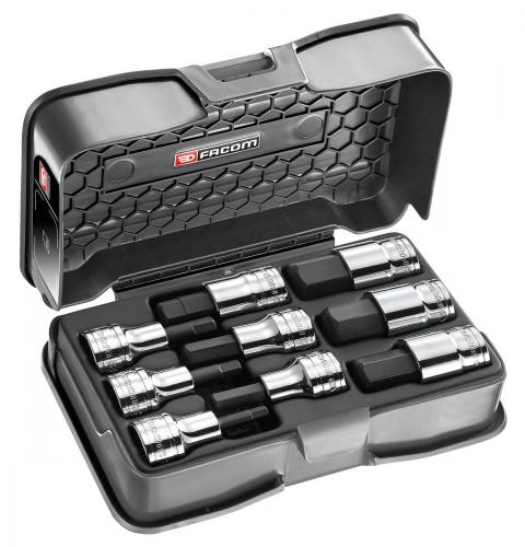 Facom STM.J9 1/2" insexhylssats 5-19mm