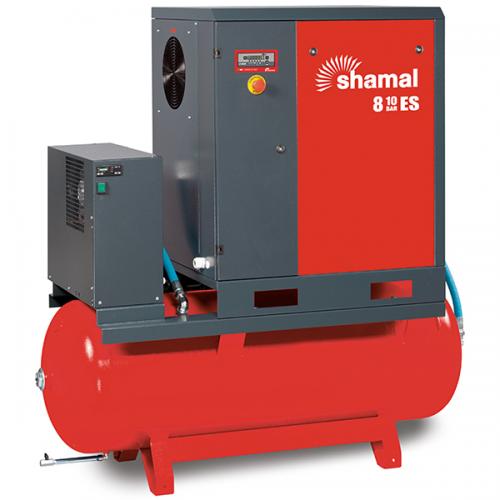 Shamal STORM 8-10-270ES skruvkompressor (10hk/10bar/270l)
