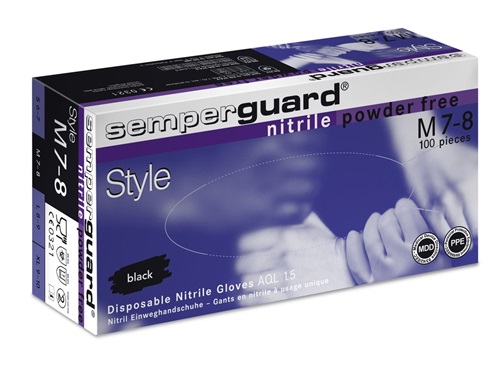 Semperguard engångshandskar nitril