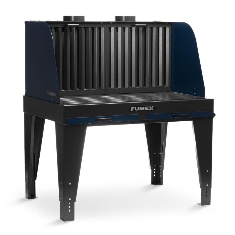 FUMEX TWG svets och slipbord, utsug ned & bak.