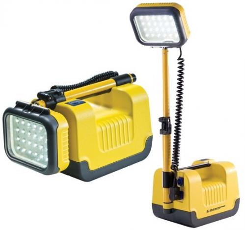 Peli Rals uppladdningsbar arbetsbelysning.