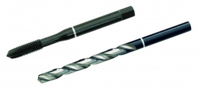 Völkel INOX Maskingängtapp M3 - M14 inkl borr