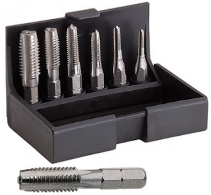 Völkel 67010 (Hextap/bitsfäste) gängtappsats M3-M10