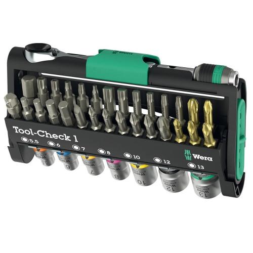Wera bitssats 1/4" ToolCheck 38-delar