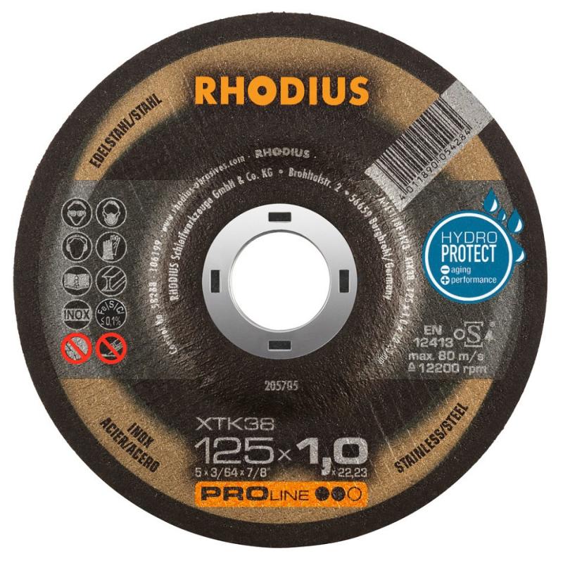 Rhodius XT/XTK38 kapskivor (50/25-pack)