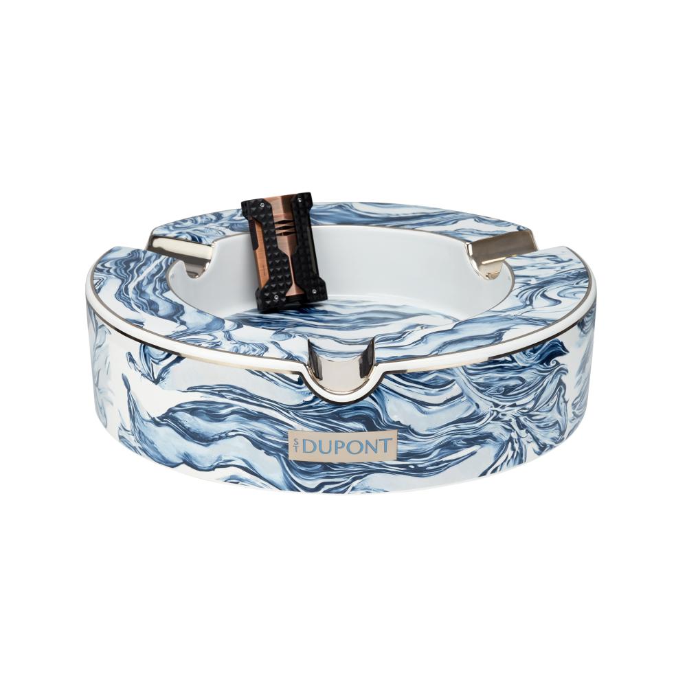 S.T. Dupont Cigarraskfat XL Blue Wave