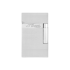 S.T. Dupont Line 2 Silver Diamond Head