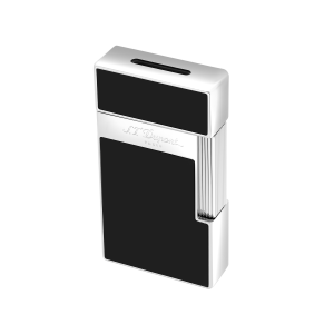 S.T.Dupont tändare Biggy svart/krom 25001