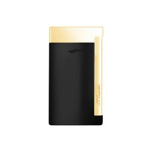 S.T.Dupont tändare Slim 7 svart gyllene 27708