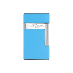 S.T. Dupont Slimmy blå/krom