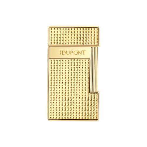 S.T. Dupont Slimmy Diamond Head guld
