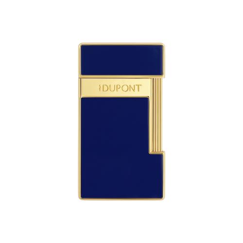 S.T. Dupont Slimmy blå/guld