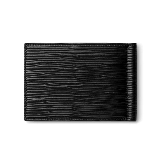 Montblanc Mst 4810 Wallet 6cc money clip black 130925