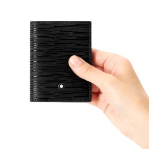 Montblanc Mst 4810 Card holder 4cc black 130929