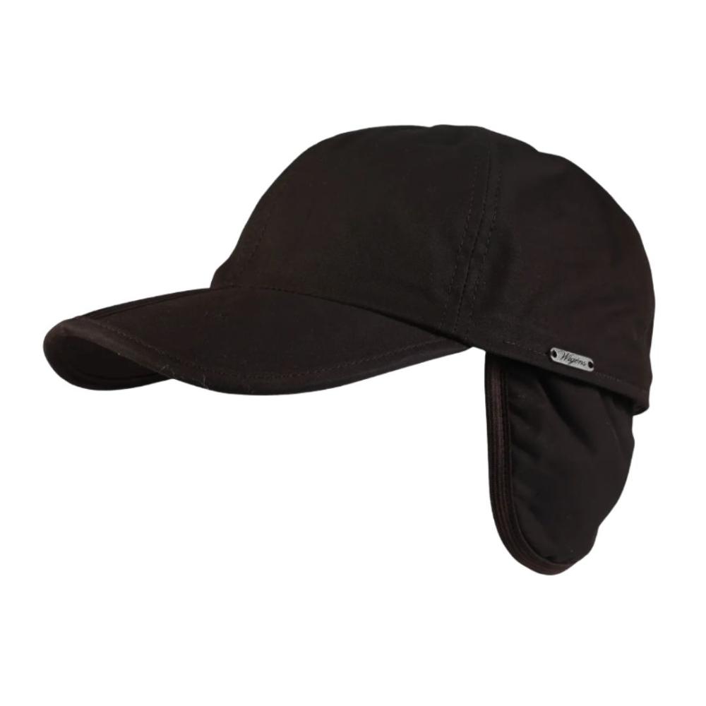 Wigéns Baseball Cap Earflaps Dark Brown
