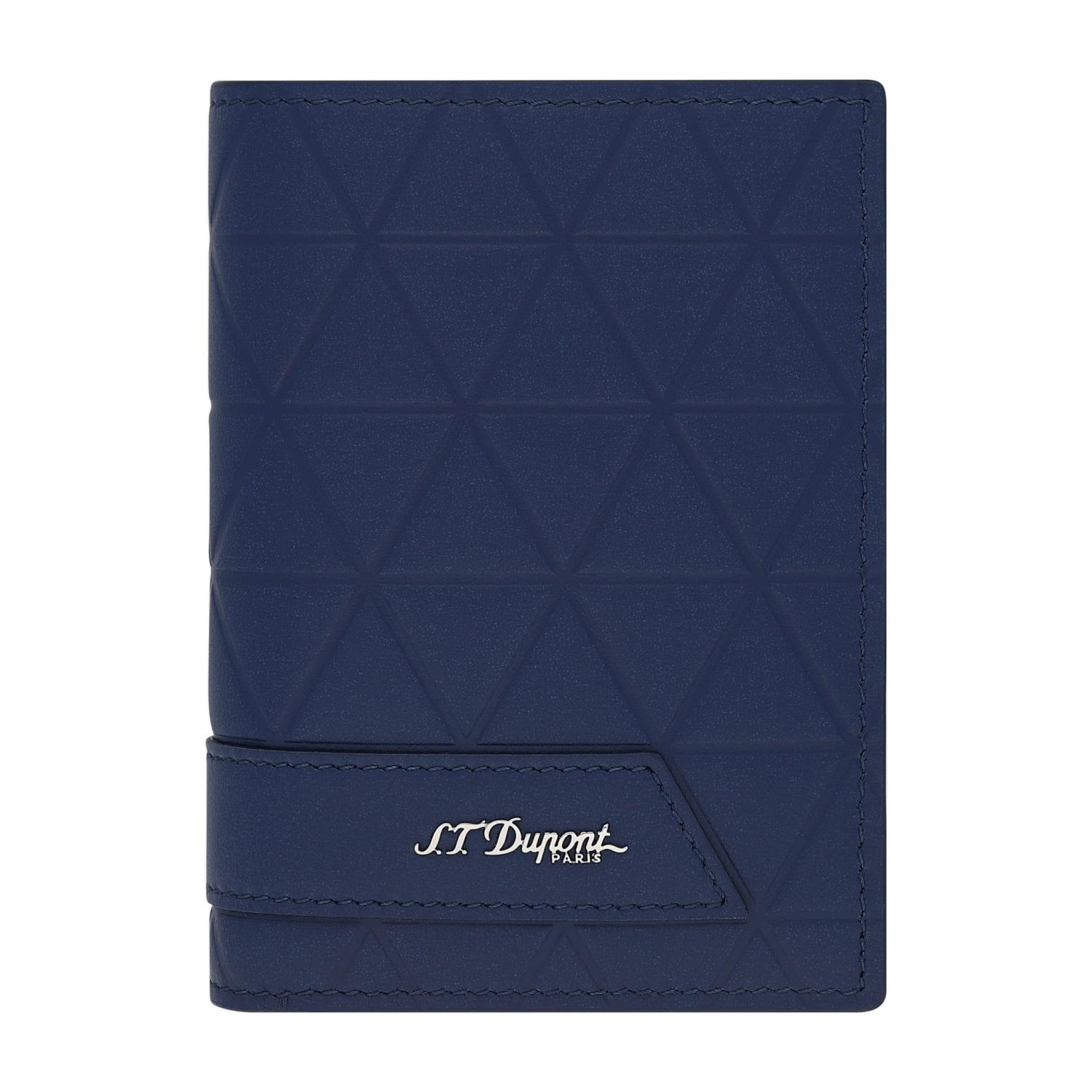 S.T.Dupont Plånbok Firehead blå 161611