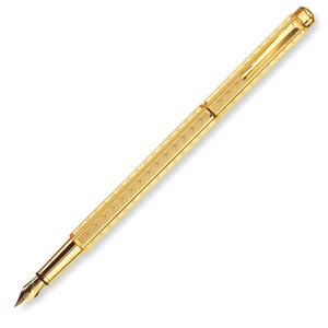 Caran d'Ache Ecridor Chevron Guld Reservoar