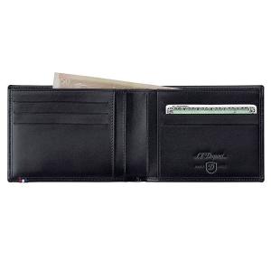 S.T. Dupont Line D Plånbok 6cc & ID-kort svart