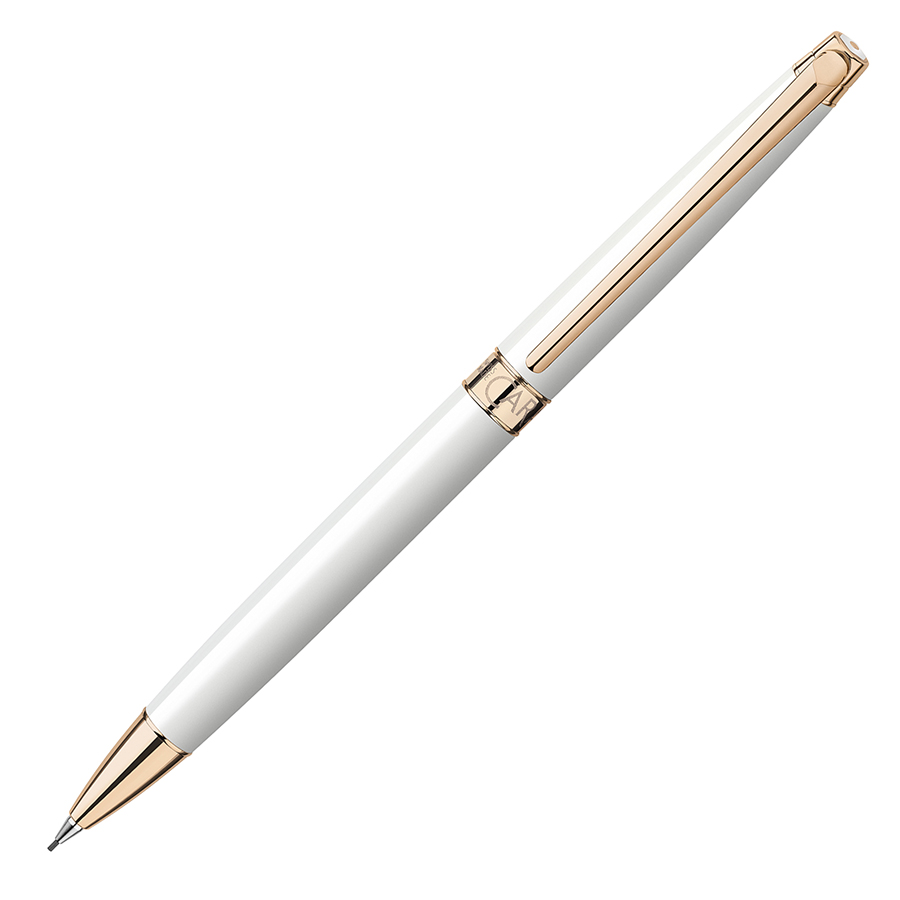Caran d'Ache Léman Slim White/Rosé Blyerts