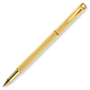 Caran d'Ache Ecridor Chevron Guld Rollerball