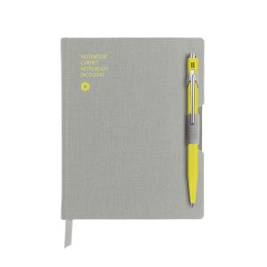 Caran d'Ache 849 Skrivbok A6 grå