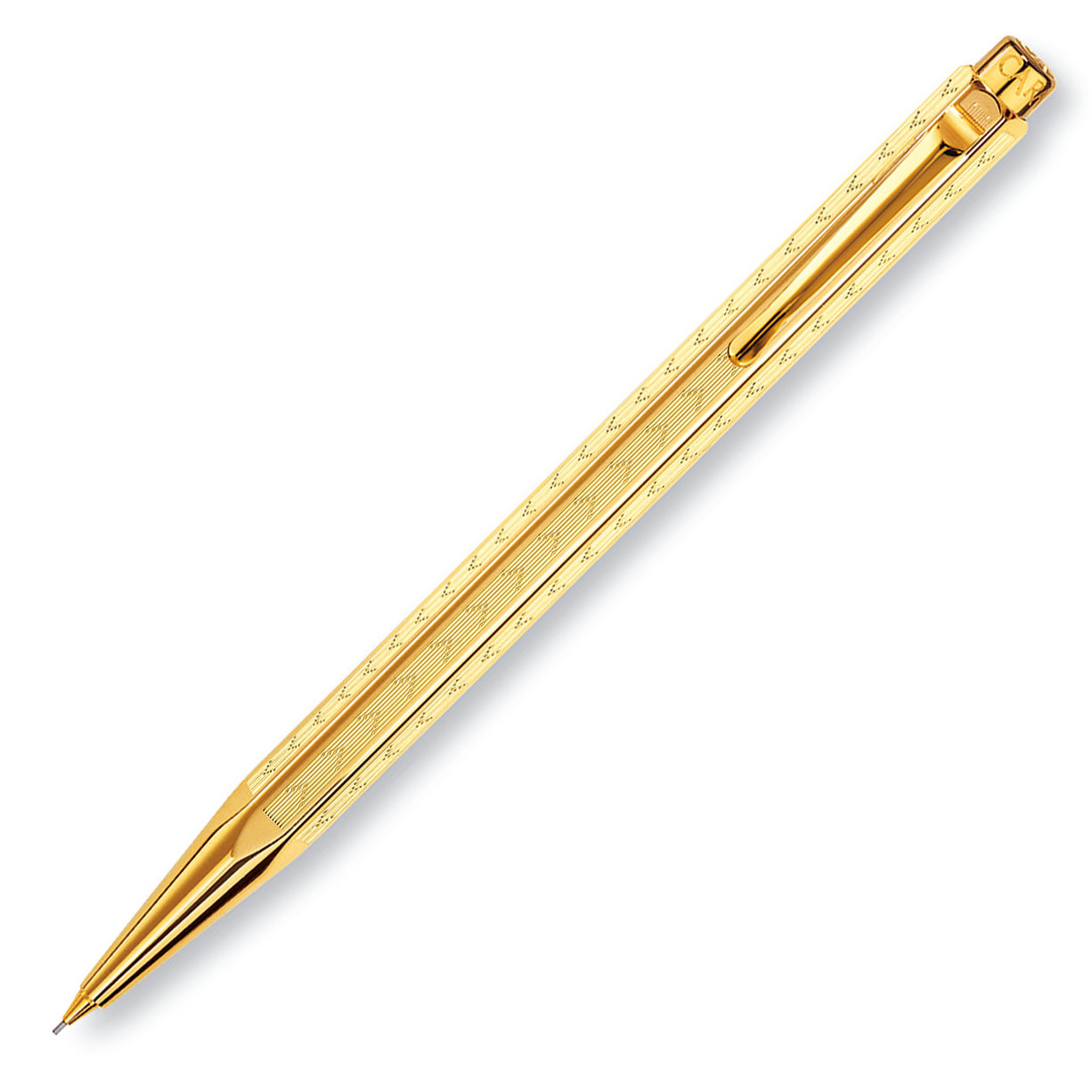 Caran d'Ache Ecridor Chevron Guld Stiftpenna