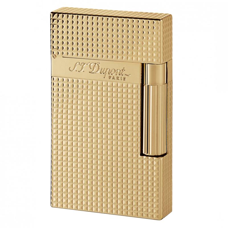 S.T. Dupont Line 2 Gold Diamond Head