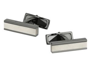 Montblanc Manschettknapp Stainless Stål