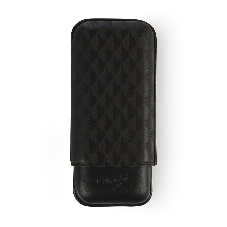 Davidoff Cigarretui r-2 svart "curing"