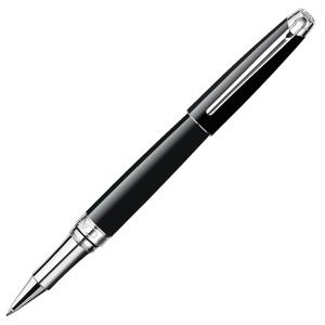 Caran d'Ache Léman Ebony Black/Rhodium Rollerball
