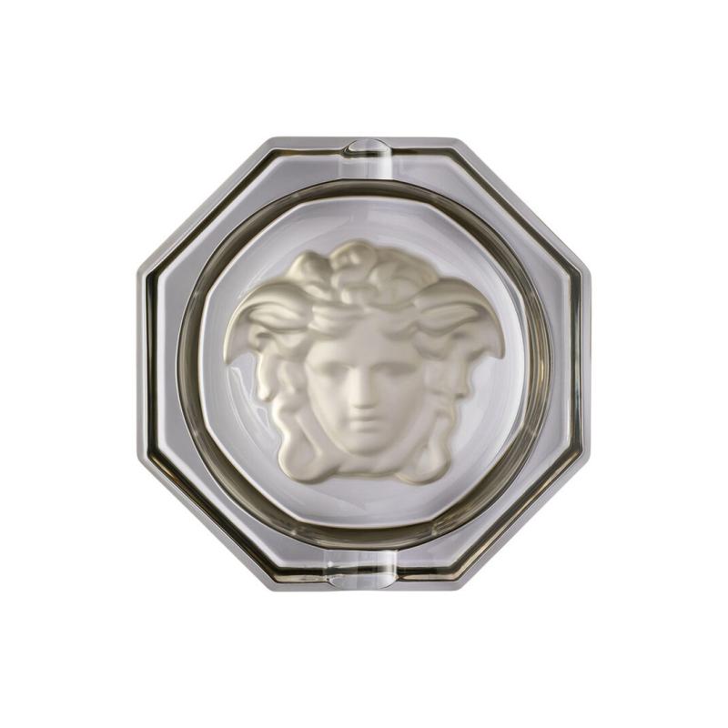 Rosenthal Cigarraskfat Versace Medusa Lumiere haze 16cm