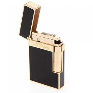 S.T. Dupont Line 2 Gold Black Lacquer