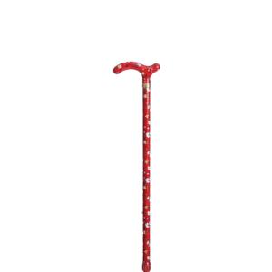 Classic Canes Slimline Red Floral käpp