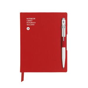 Caran d'Ache 849 Skrivbok A5 röd