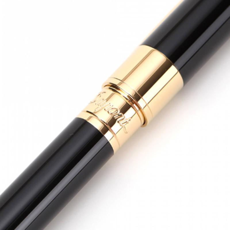 S.T. Dupont D-Initial svart/guld FP (M)