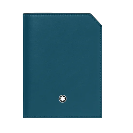 Montblanc Meisterstück Mini Plånbok Petrol