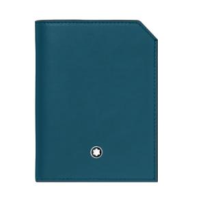 Montblanc Meisterstück Mini Plånbok Petrol