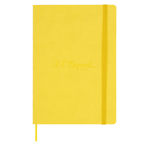 S.T. Dupont Skrivbok gul A5