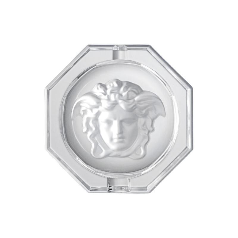 Rosenthal Cigarraskfat Versace Medusa Lumiere klar 16cm