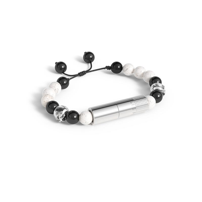 Les Fines Lames Armband Claro Skull