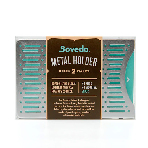 Hållare för 2 Bovedapåsar metall