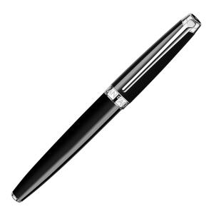 Caran d'Ache Léman Ebony Black/Rhodium Reservoar