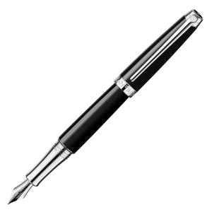 Caran d'Ache Léman Ebony Black/Rhodium Reservoar