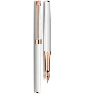 Caran d'Ache Léman Slim White/Rosé Reservoar