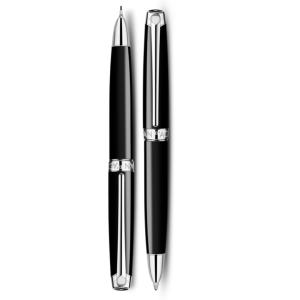 Caran d'Ache Léman Slim Black Ebony Blyerts
