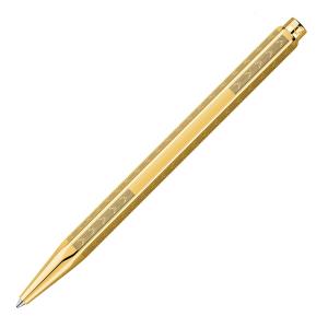Caran d'Ache Ecridor Chevron Guld Kulspets