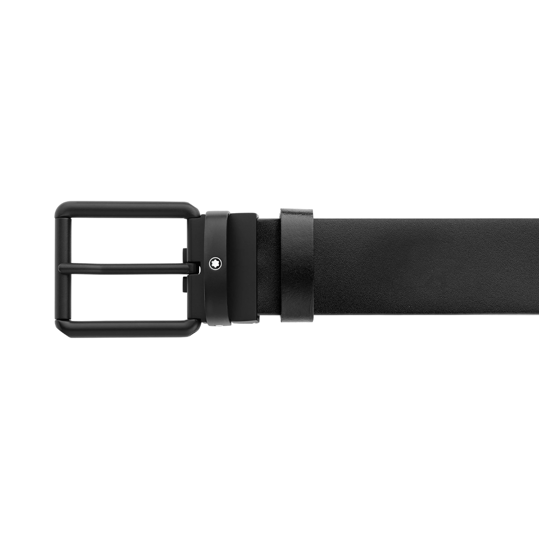 Montblanc Belt roll pin Black PVD Brown 35mm 131187