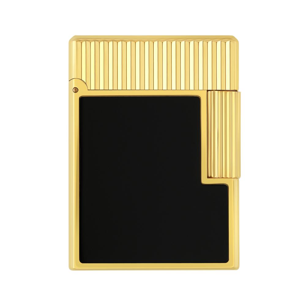 S.T. Dupont L1 linjer guld / svart lack