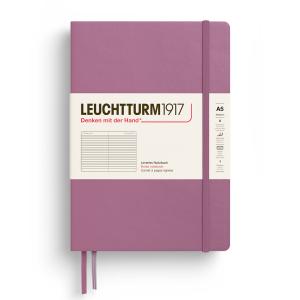 Leuchtturm A5 Dusty Rose hård pärm blank
