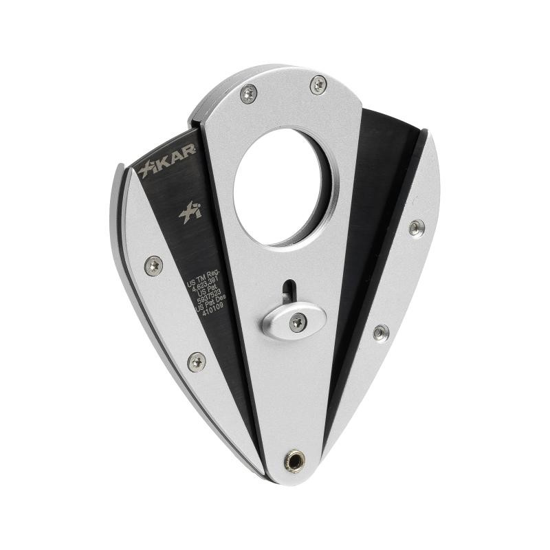 Xikar snoppare Xi1 silver svarta blad 100SLSL